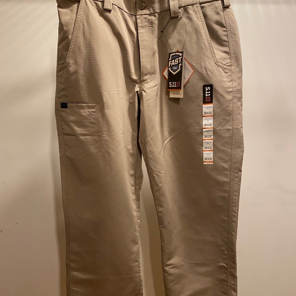 5.11 Khaki 34x32 Strike Pants